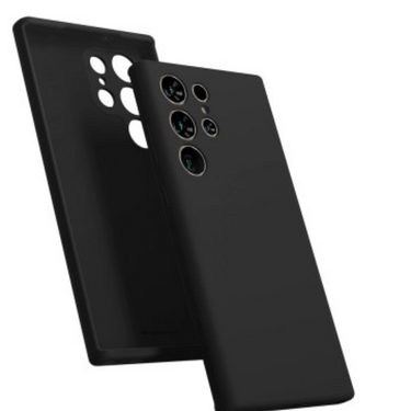 Samsung Galaxy S23 Ultra Compatible Case Cover With Premium Silicone - Black